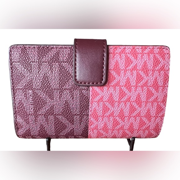 Michael Kors Leather Jet Set Wallet New With Tags - Picture 2 of 5